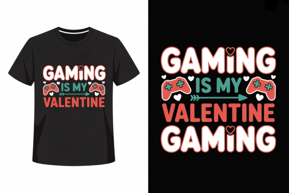Controller Love: Gaming T-Shirt Graphics