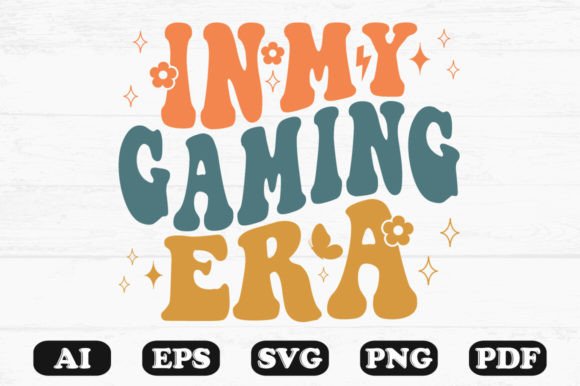 Gaming Era Graphics for Modern Crafts