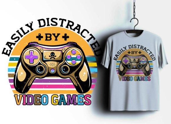 Gaming Graphics: Pop Art T-Shirt Designs