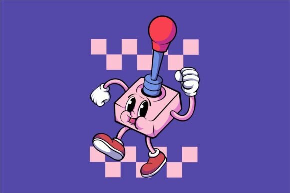 Gaming Joystick Graphics for T-Shirt Designs