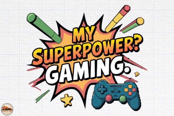 Gaming Sublimation PNG for Crafts & Graphics