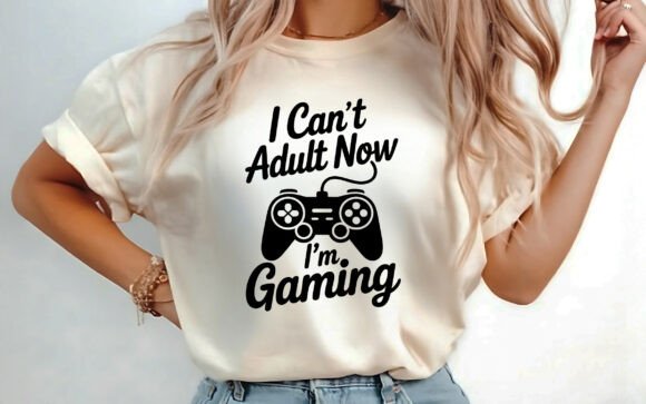 Gaming SVG for T-Shirt Designs and Graphics