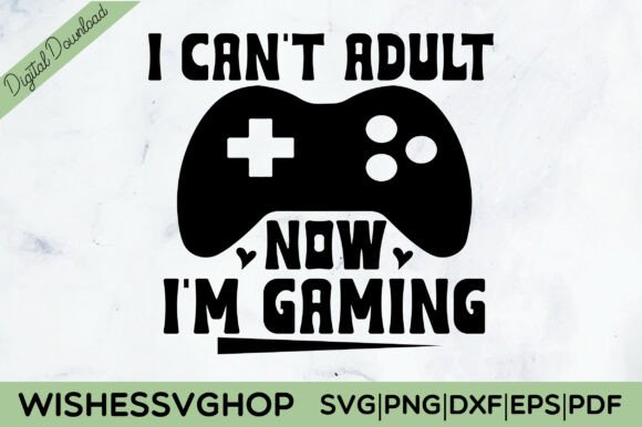 Gaming SVG Graphics for T-Shirt Designs
