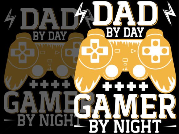 Gaming Tee Art: EPS, SVG Graphics for T-Shirt Designs