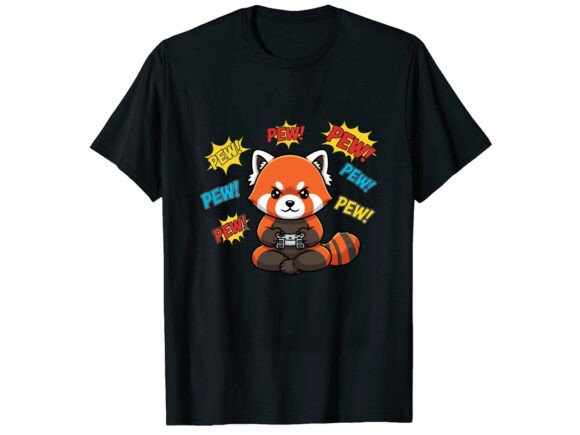 Review: Funny Pew Pew Gaming Red Panda Design